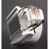 Disipador de CPU XILENCE Performance C XC229 120 mm, TDP 150 W, blanco, 500–1800 RPM, rodamiento fluido dinámico, compatible con múltiples zócalos