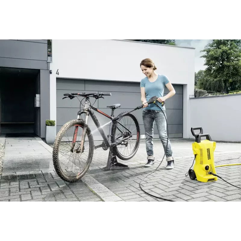 Kärcher K 2 Power Control hidrolimpiadora, eléctrica, vertical, 360 l/h, negro/amarillo