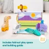 Set de construcción Spin Master Melissa & Doug Blockables Safari set de juego – figuras y bloques apilables