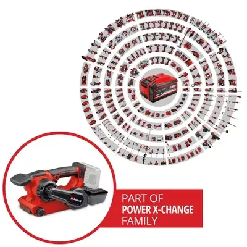Lijadora de banda Einhell TP-BS 18/457 Li BL - Solo