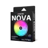 Sistema de refrigeración para PC Chieftec NF-1225RGB ventilador de caja de PC 12 cm Negro 1 ud.