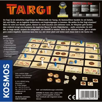 Kosmos TARGI juego de mesa simulación económica
