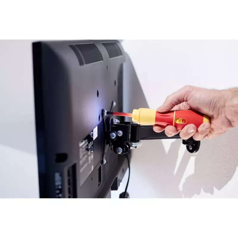 Destornillador eléctrico Wiha 44318 rojo amarillo