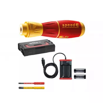 Destornillador eléctrico Wiha 44318 rojo amarillo