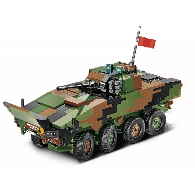 Set de construcción Cobi Armed Forces KTO Rosomak 2 en 1 (COBI-2629)