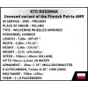 Set de construcción Cobi Armed Forces KTO Rosomak 2 en 1 (COBI-2629)