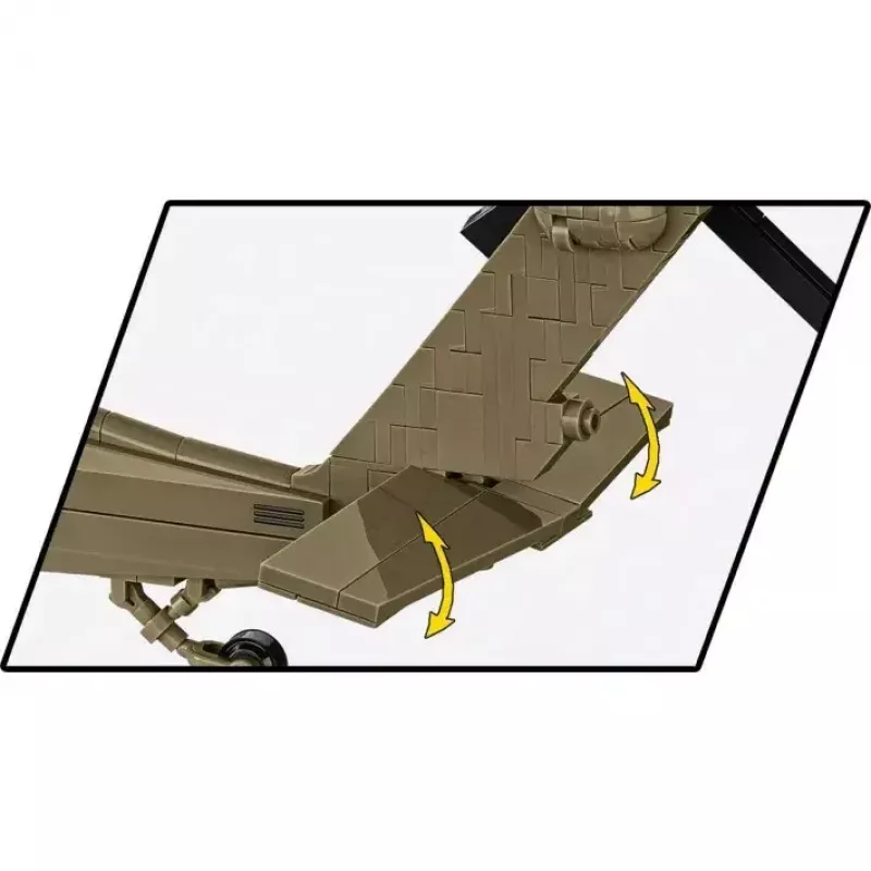 Set de construcción Cobi Sikorsky UH-60 Black Hawk 928 bloques, modelo COBI-5906