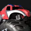 Monster Jam Marvel Mega Spider-Man camión monstruo RC, todoterreno, más de 60 cm de largo, escala 1:6, juguete de superhéroes para niños y niñas a partir de 4 años