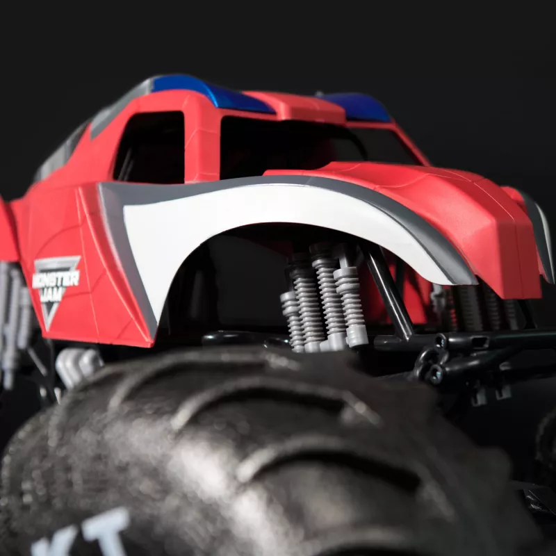 Monster Jam Marvel Mega Spider-Man camión monstruo RC, todoterreno, más de 60 cm de largo, escala 1:6, juguete de superhéroes para niños y niñas a partir de 4 años