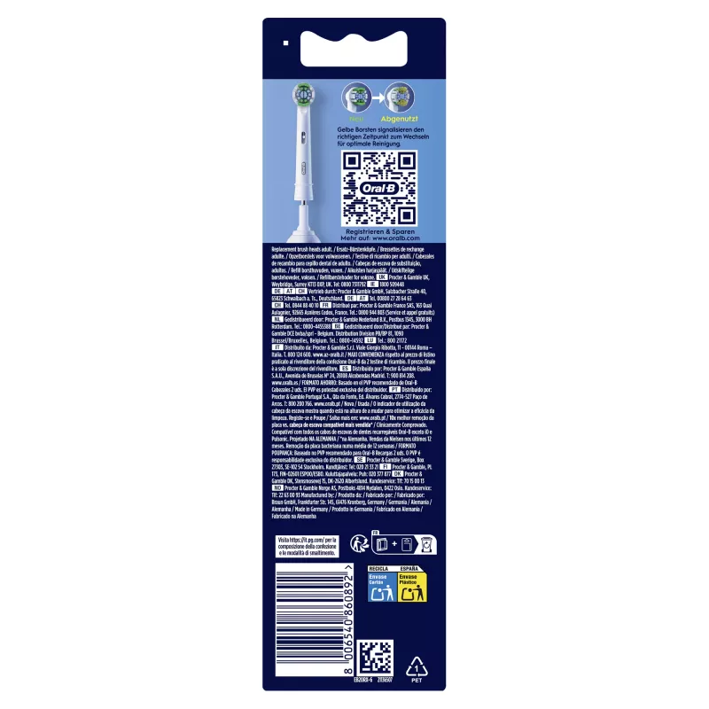 Cabezales de cepillo Braun Oral-B Pro Precision Clean pack de 6