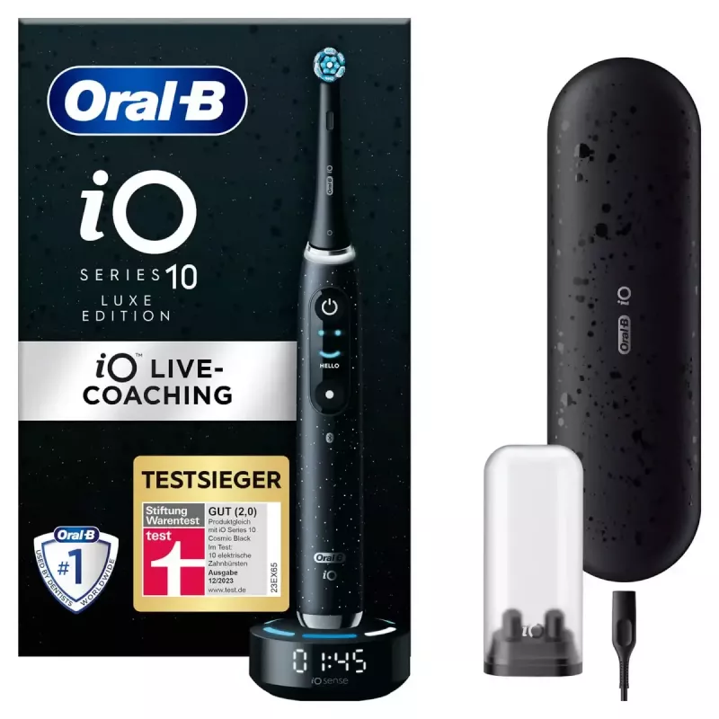 Cepillo de dientes rotatorio Oral-B iO iO10 para adultos negro
