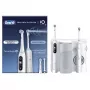 Oral-B iO6 cepillo de dientes eléctrico con irrigador bucal OxyJet, blanco