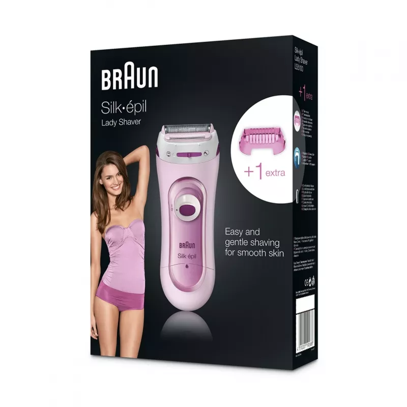 Depiladora Braun Silk-épil 5 LS5100 para mujer, rosa
