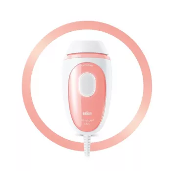 Braun Silk-expert Mini PL1000 IPL luz pulsada intensa (IPL) rosa, blanco
