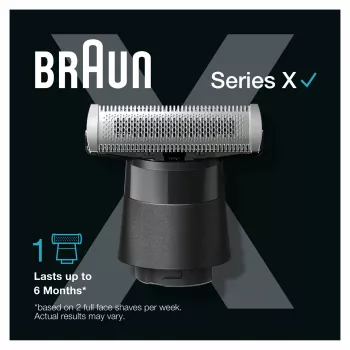 Cabezal de afeitadora Braun XT20 1 cabezal negro