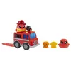 MGA Entertainment DohKins 123064-EUC camión de bomberos y bombero, set de juego de plastilina, a partir de 3 años