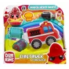 MGA Entertainment DohKins 123064-EUC camión de bomberos y bombero, set de juego de plastilina, a partir de 3 años