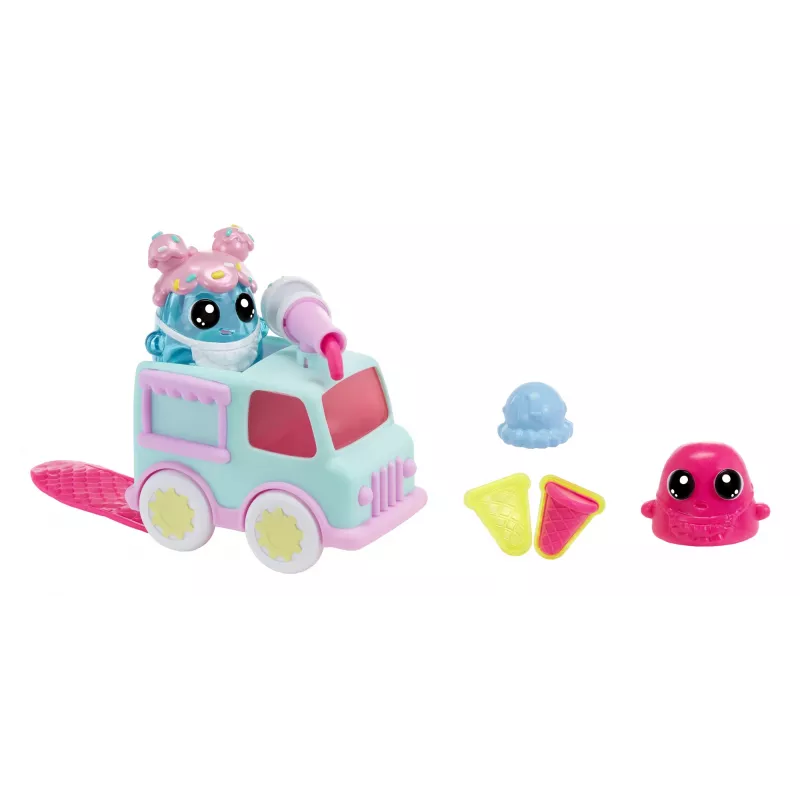 MGA Entertainment DohKins 123071-EUC camión de helados y panadero, set de juego de plastilina, a partir de 3 años