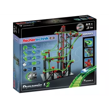 Pista de canicas y bolas de juguete set Fischertechnik 536621