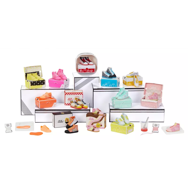Miniverse Make It Mini Sneakers en PDQ, 8 años, multicolor, plástico