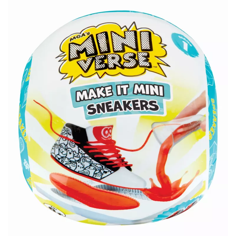 Miniverse Make It Mini Sneakers en PDQ, 8 años, multicolor, plástico