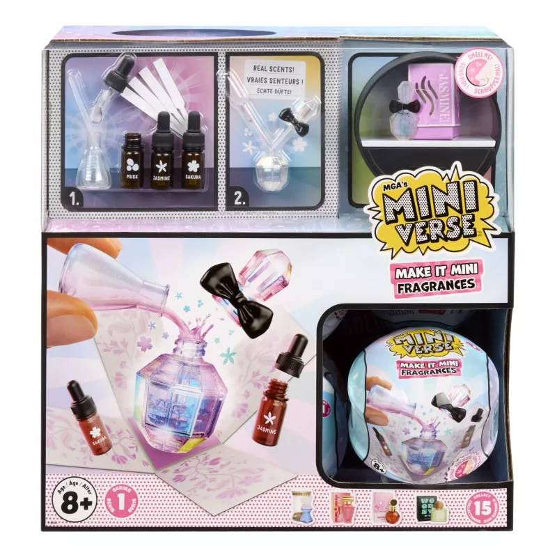 Miniverse Make It Mini Fragrances en PDQ, set de creación de perfumes para niños, 8 año(s), multicolor