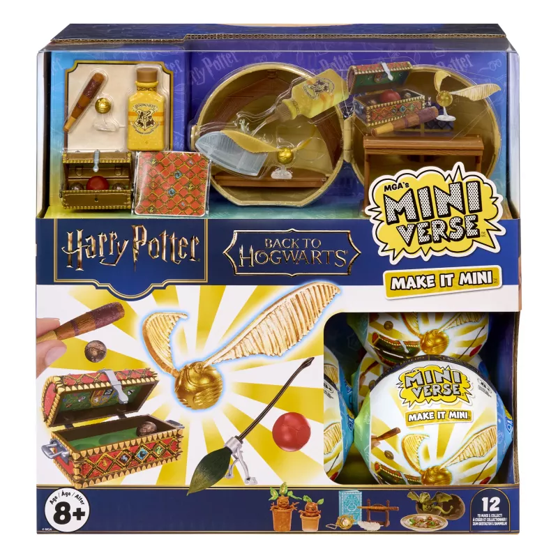 Miniverse Make It Mini Harry Potter Back to Hogwarts en PDQ, 8 años, Harry Potter, multicolor, plástico