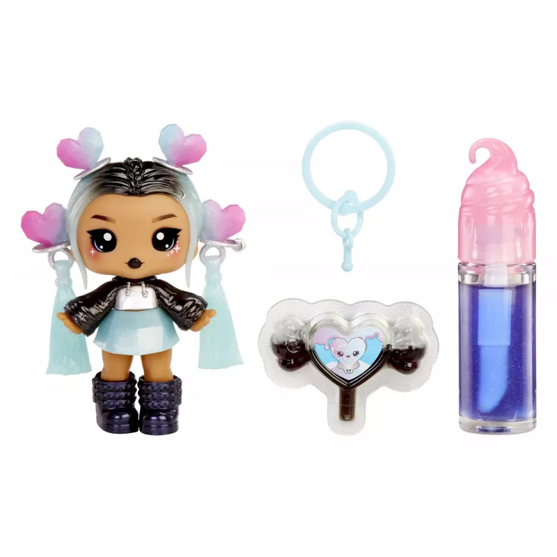 MGA Entertainment Yummiland muñeca con brillo de labios Sour Sweeties - Nina Heartpop