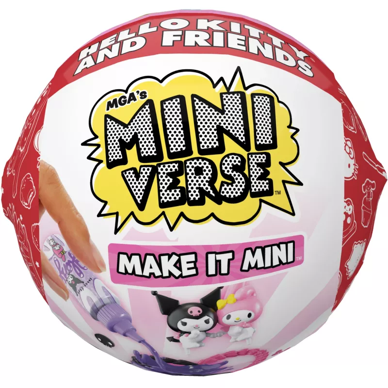 Miniverse Make It Mini SANRIO Series 2 Asst en PDQ, 8 año(s), multicolor, plástico