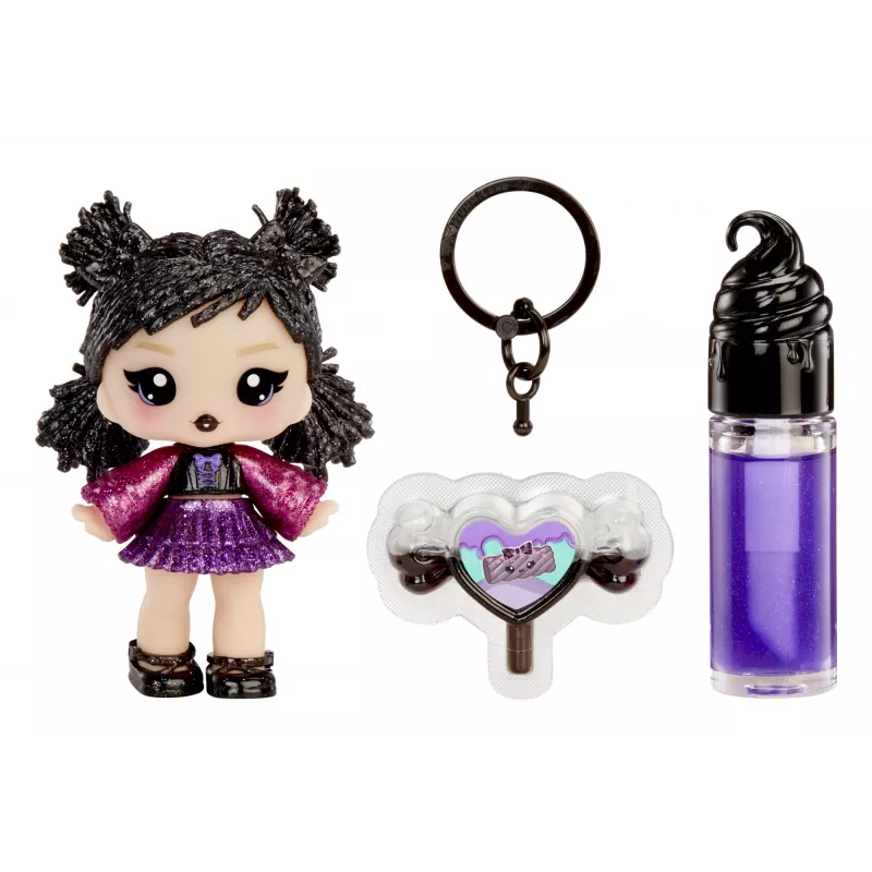 MGA Entertainment Yummiland muñeca con brillo de labios Sour Sweeties - Blake Licorice