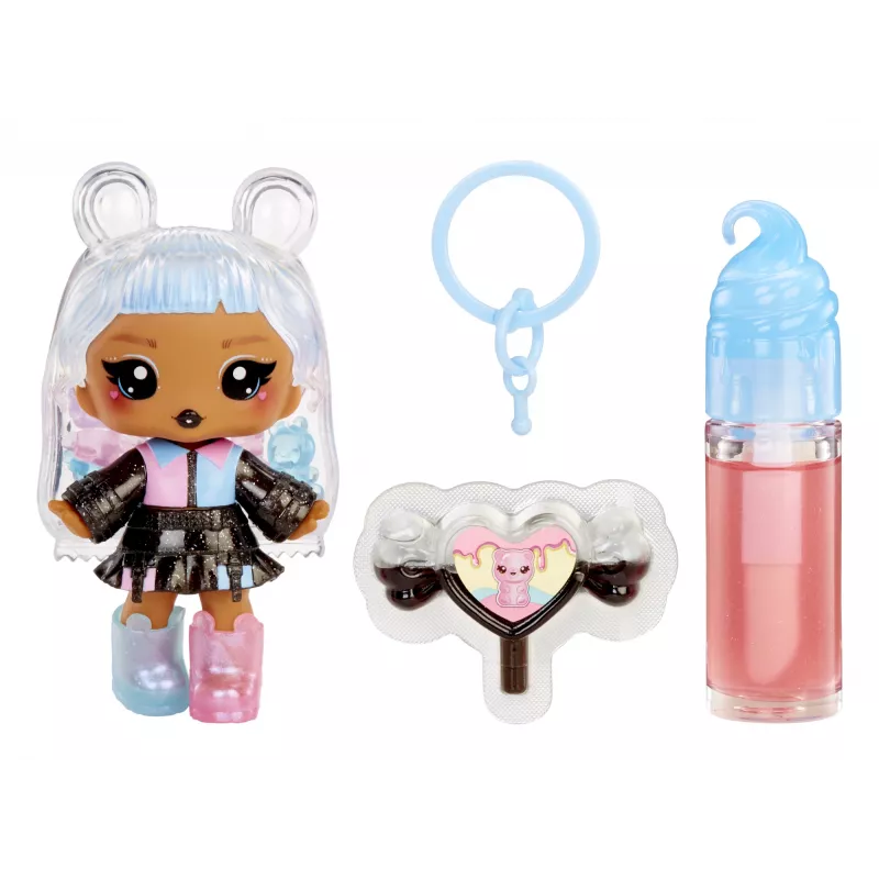 MGA Entertainment Yummiland muñeca con brillo de labios Sour Sweeties - Gabi Gummybear