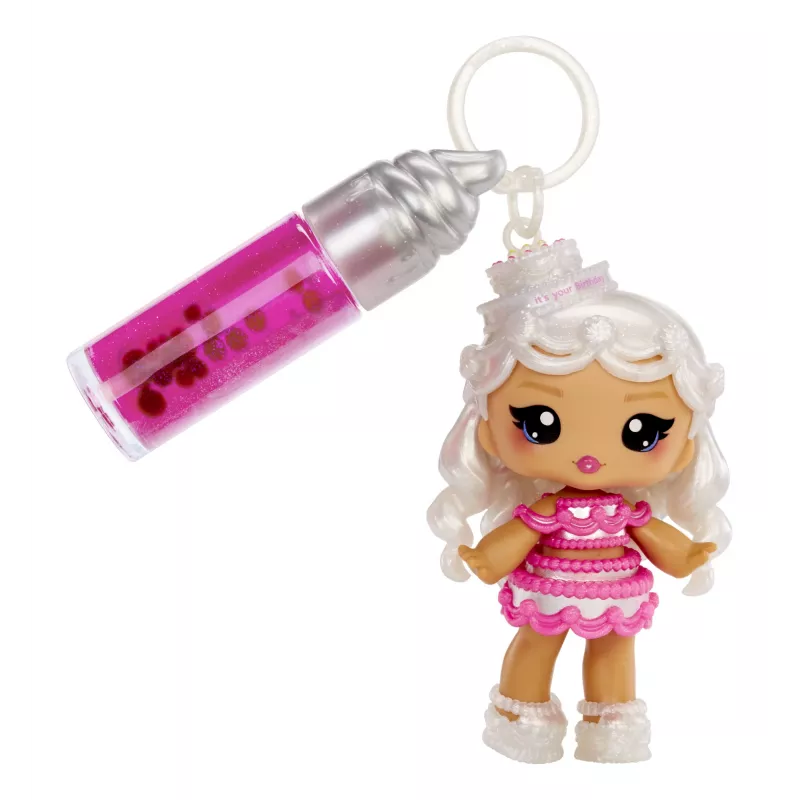 MGA Entertainment Yummiland muñeca con brillo de labios Sour Sweeties - Misty Cakes