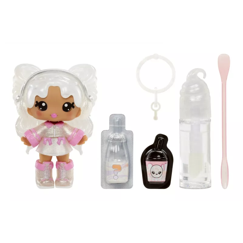 MGA Entertainment Yummiland muñeca con brillo de labios Serie 2 - Mystery Chase 1 (Sprinkles/Ava Ice Cream)