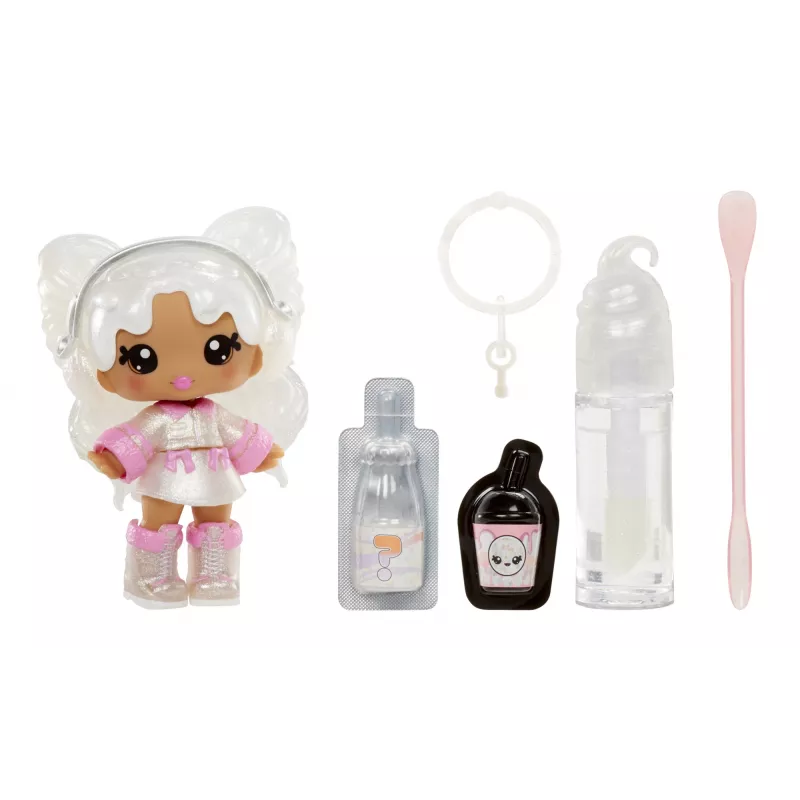 MGA Entertainment Yummiland muñeca con brillo de labios Serie 2 – Mystery Chase 2 (Neopolitan/Avery Ice Cream)