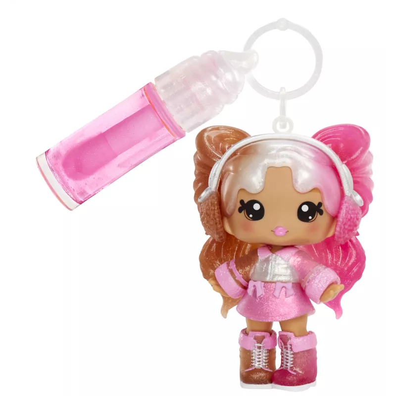 MGA Entertainment Yummiland muñeca con brillo de labios Serie 2 – Mystery Chase 2 (Neopolitan/Avery Ice Cream)