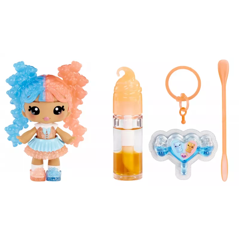 MGA Entertainment Yummiland muñeca misteriosa con brillo de labios - Gwen Gummybear