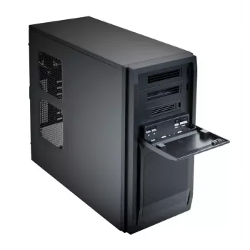 Chieftec LF-02B-OP caja de ordenador torre Midi negra
