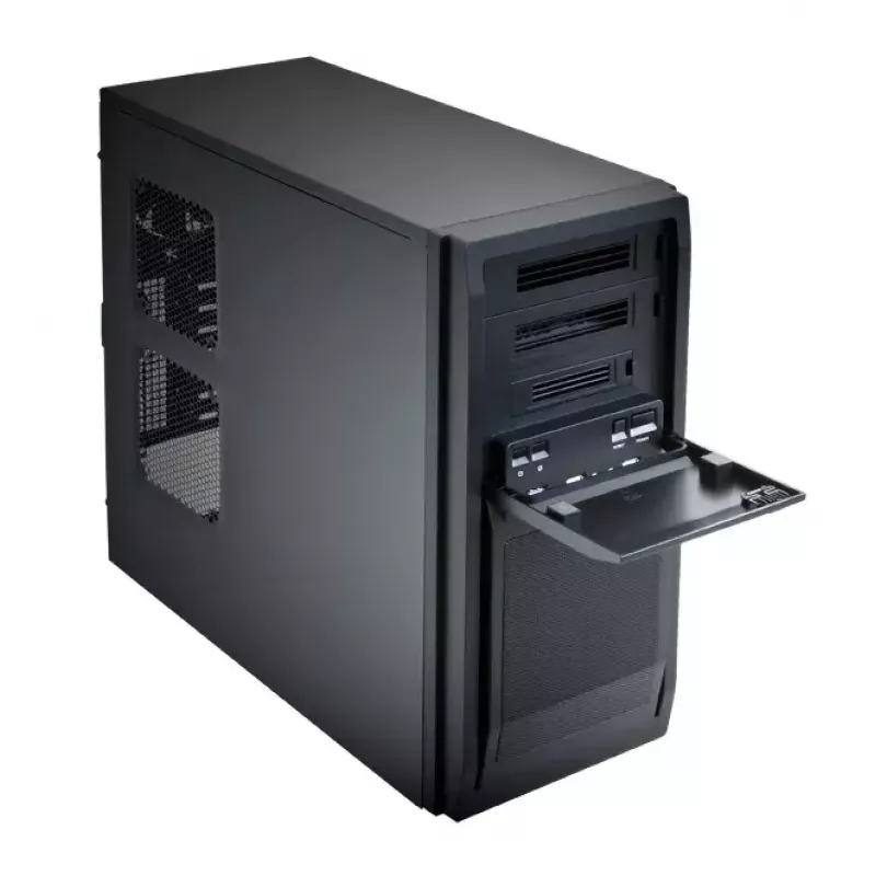 Chieftec LF-02B-OP caja de ordenador torre Midi negra