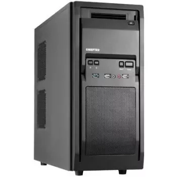 Chieftec LF-02B-OP caja de ordenador torre Midi negra