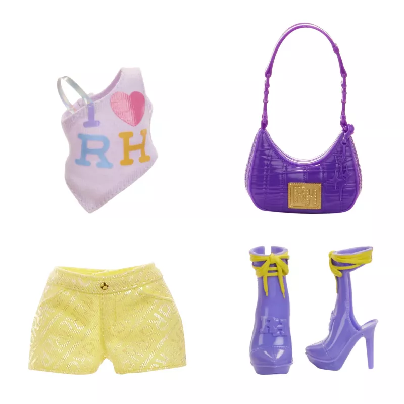 MGA Entertainment Rainbow High 547563-EUC My Fashion Style muñeca – violeta, a partir de 4 años