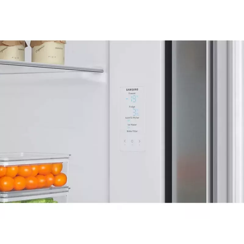Frigorífico side-by-side Samsung RH69B8920S9/EG independiente 645 L acero inoxidable