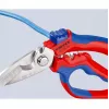 Alicate Knipex 95 05 20 SB acero inoxidable mango de plástico azul rojo