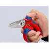 Alicate Knipex 95 05 20 SB acero inoxidable mango de plástico azul rojo