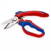 Alicate Knipex 95 05 20 SB acero inoxidable mango de plástico azul rojo