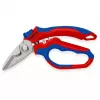 Alicate Knipex 95 05 20 SB acero inoxidable mango de plástico azul rojo