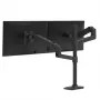 ERGOTRON LX brazo de apilamiento doble, barra alta (negro mate)