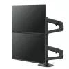 ERGOTRON LX brazo de apilamiento doble, barra alta (negro mate)