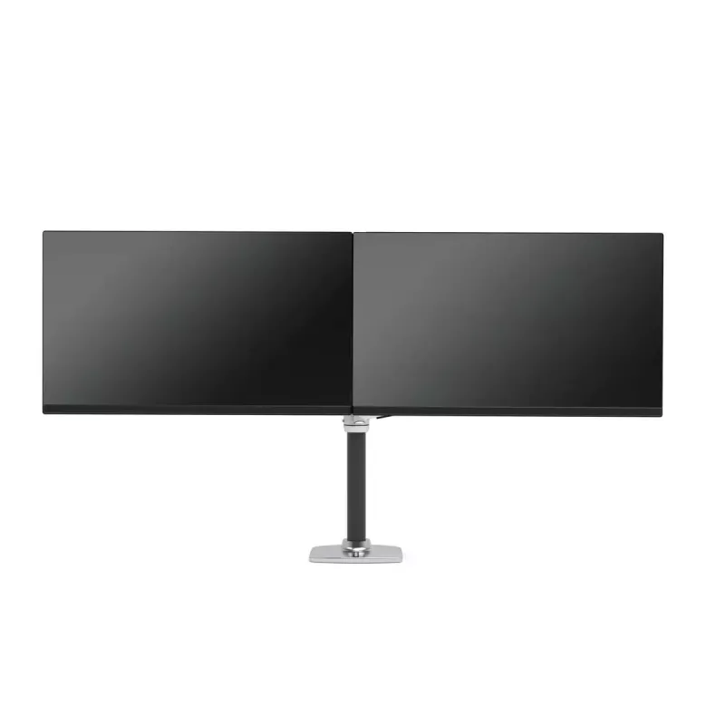 Ergotron Serie LX brazo de apilamiento doble, columna alta 101,6 cm, aluminio, abrazadera, 20 kg