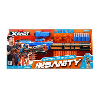 XSHOT Insanity Motorized Rage Fire (72 dardos) ZURU