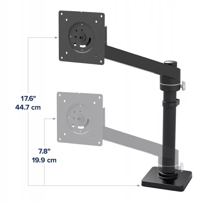 ERGOTRON NX brazo de monitor - negro mate